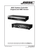 Bose 802C - Owners Guide 